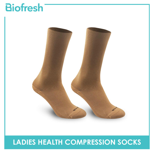 Biofresh Ladies' Antimicrobial Health Compression Socks RLHCP1