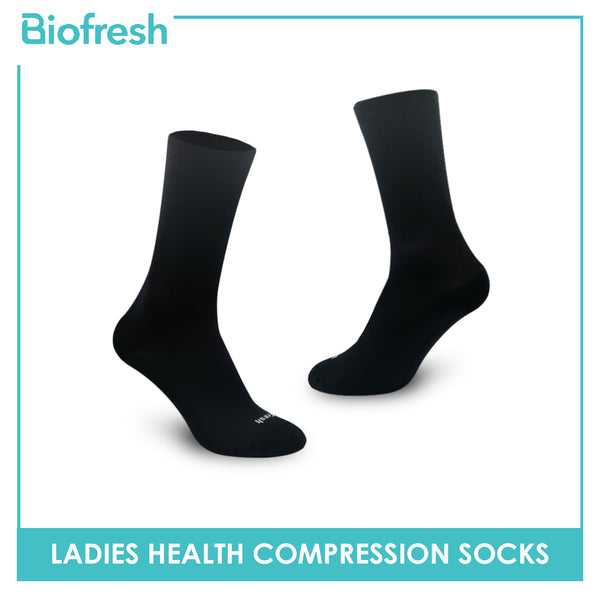Biofresh Ladies' Antimicrobial Health Compression Socks RLHCP1