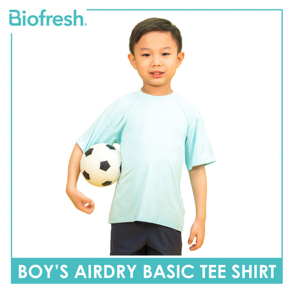 Biofresh Active Kids Boys AirDry Basic Tee Shirt 1 piece MUBSR531