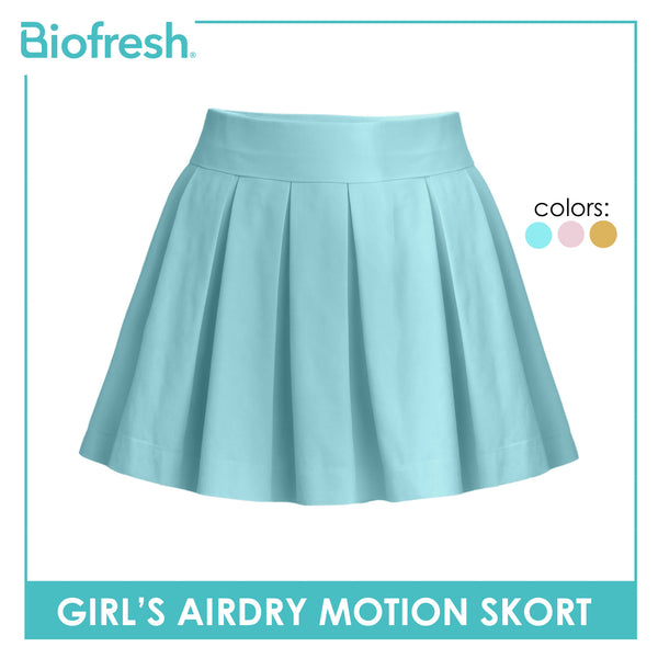 Biofresh Active Kids Girls AirDry Motion Skort 1 piece MUGSK531