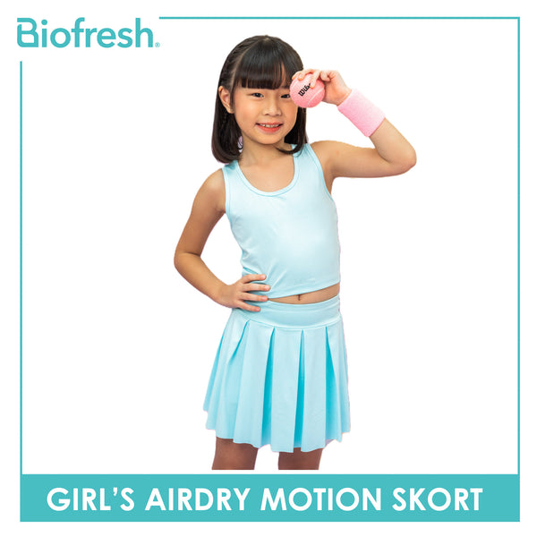 Biofresh Active Kids Girls AirDry Motion Skort 1 piece MUGSK531