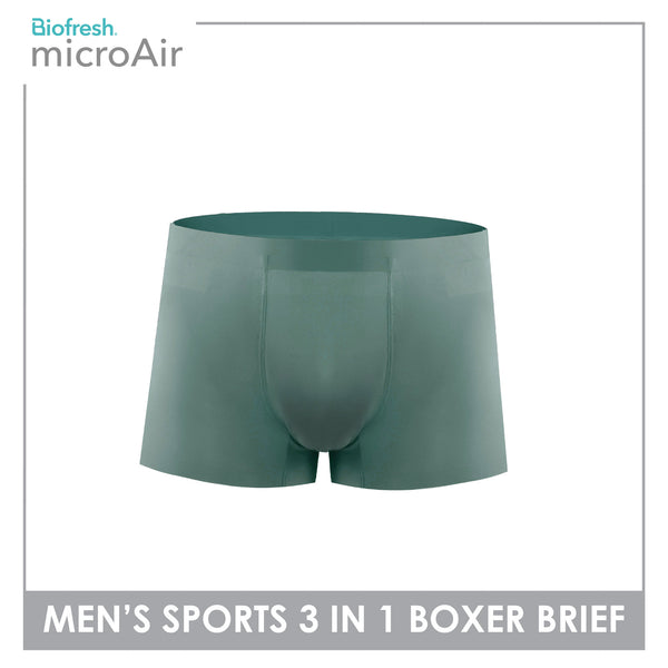 Biofresh Microair Men's Sports Boxer Brief 3 pieces in a pack MUMBBG4401