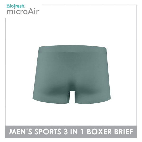 Biofresh Microair Men's Sports Boxer Brief 3 pieces in a pack MUMBBG4401