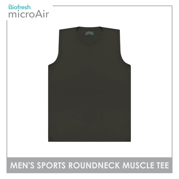 Biofresh Microair Men's Sports Roundneck Muscle Tee 1 piece MUMSM3401
