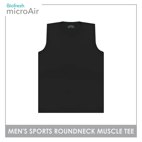 Biofresh Microair Men's Sports Roundneck Muscle Tee 1 piece MUMSM3401