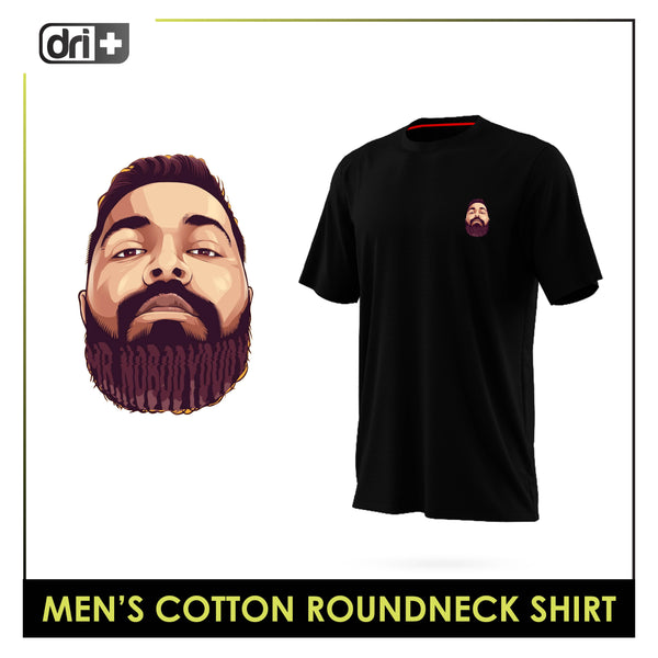 Dri Plus x Mr Nobodydudy Men's Anti-Odor Sweat Wicking Cotton+ Shirt 1 pc DUMSR3407