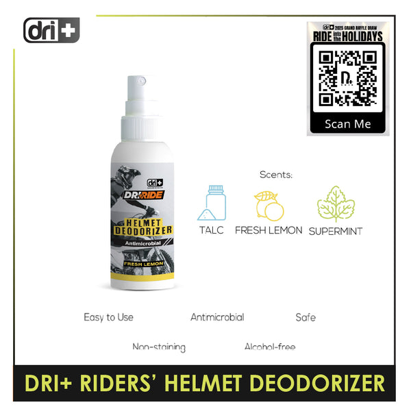 Dri Plus ODMHS1 Riders' Helmet Deodorizer 1 piece