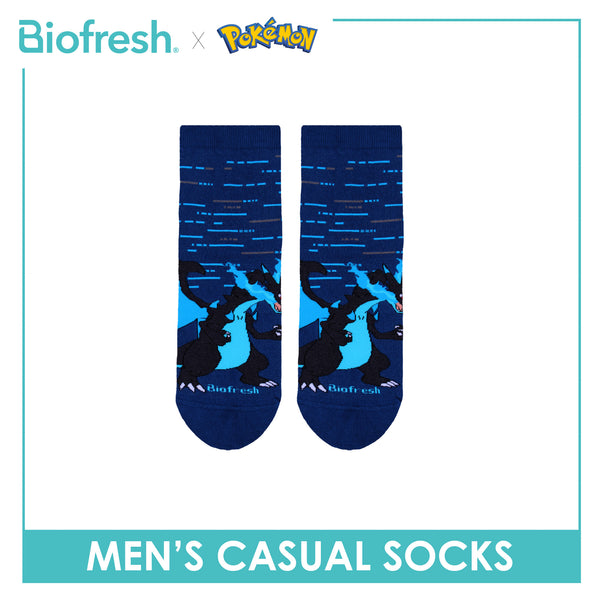 Biofresh | Pokemon Men’s Cotton Casual Socks 1 pair PKRMC531