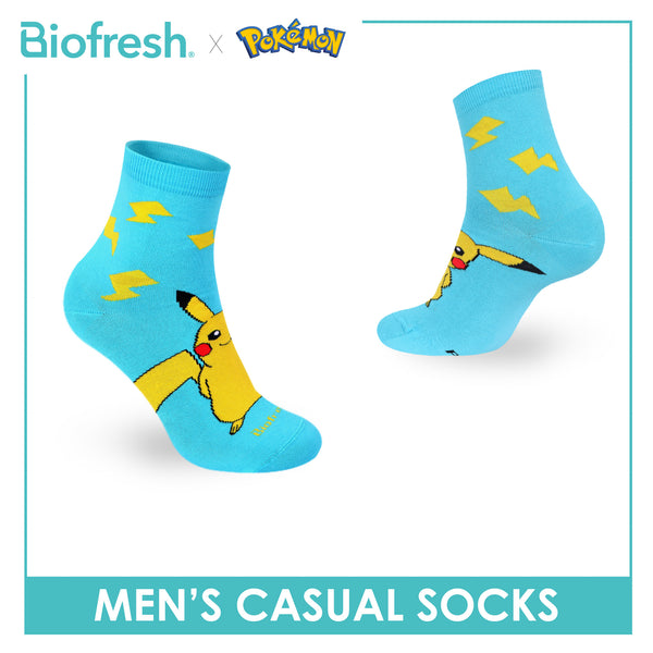 Biofresh | Pokemon Men’s Cotton Casual Socks 1 pair PKRMC531