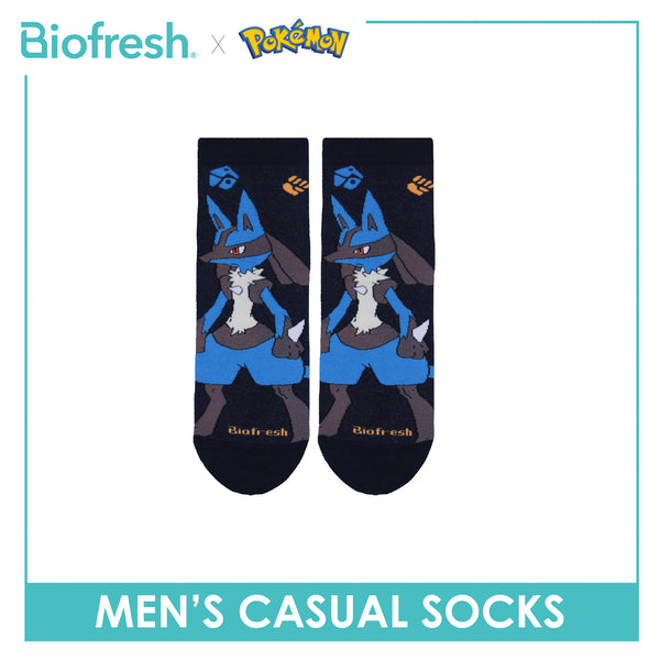 Biofresh | Pokemon Men’s Cotton Casual Socks 1 pair PKRMC531