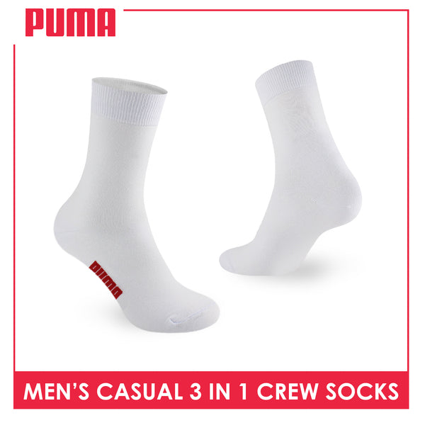 Puma Men’s Thin Casual Crew Socks 3 pairs in a pack PMCKG13