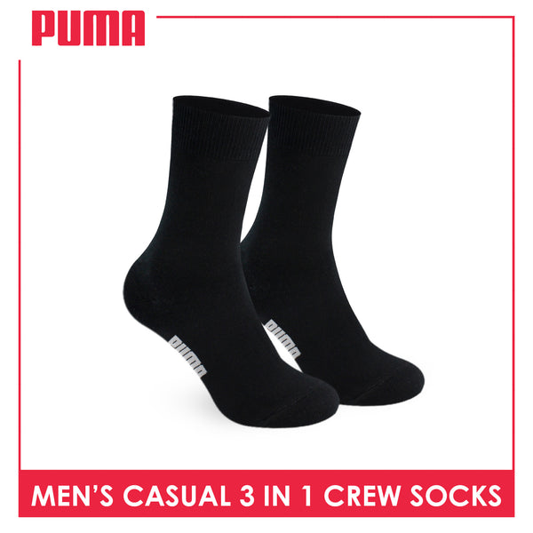 Puma Men’s Thin Casual Crew Socks 3 pairs in a pack PMCKG13