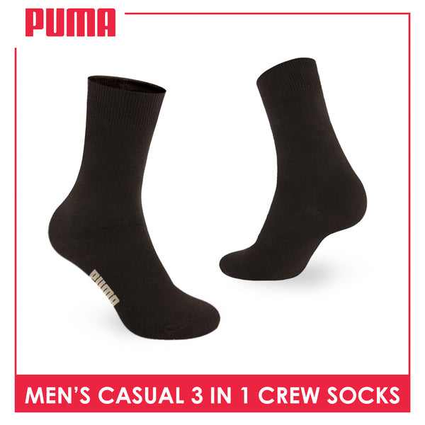 Puma Men’s Thin Casual Crew Socks 3 pairs in a pack PMCKG13
