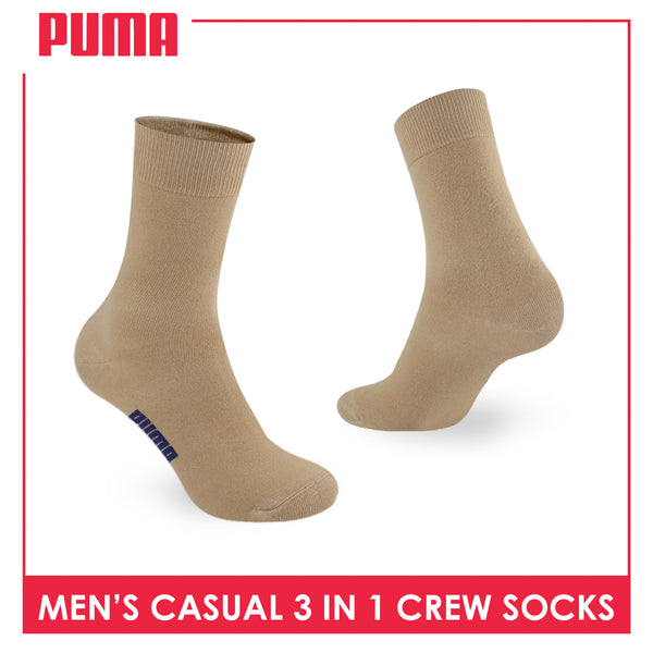 Puma Men’s Thin Casual Crew Socks 3 pairs in a pack PMCKG13