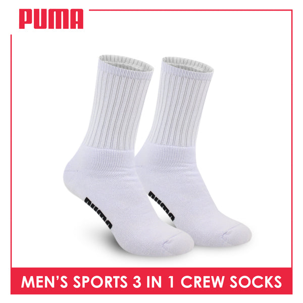 Puma Men’s Thick Sports Crew Socks 3 pairs in a pack PMSKG16