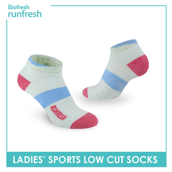 Biofresh Runfresh Ladies’ Cotton Thick Sports Low Cut Socks 1 pair RRLS531