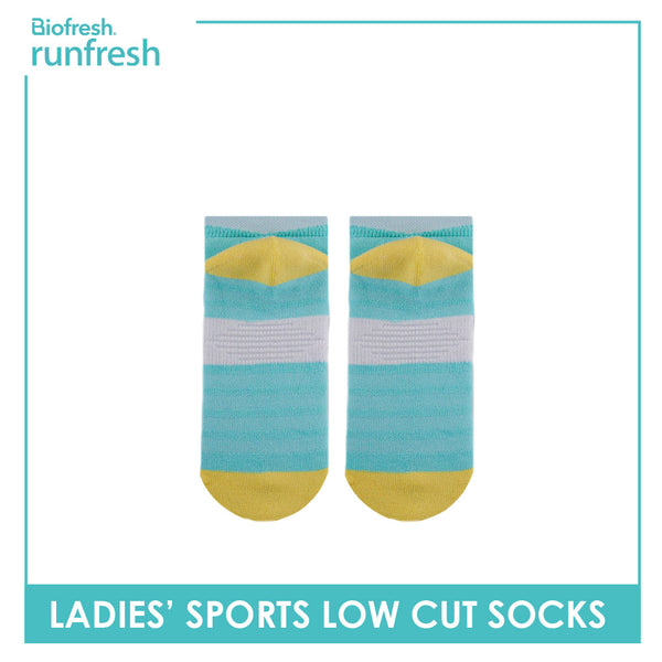 Biofresh Runfresh Ladies’ Cotton Thick Sports Low Cut Socks 1 pair RRLS531