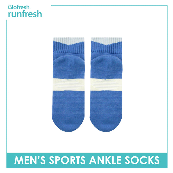 Biofresh Runfresh Men’s Cotton Thick Sports Ankle Socks 1 pair RRMS531