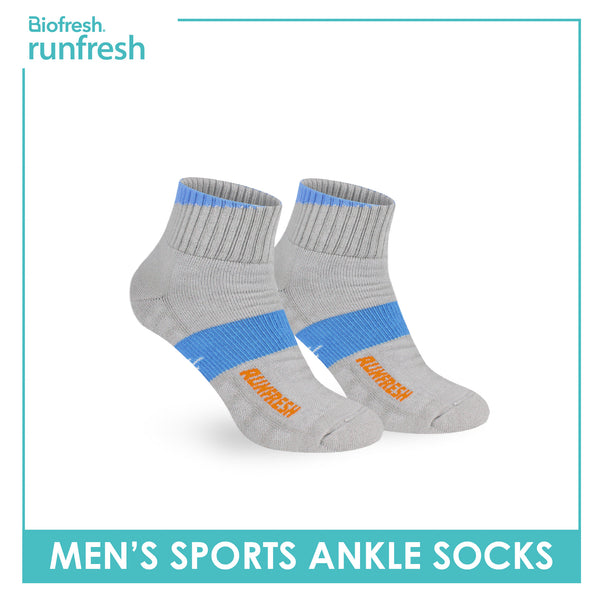 Biofresh Runfresh Men’s Cotton Thick Sports Ankle Socks 1 pair RRMS531