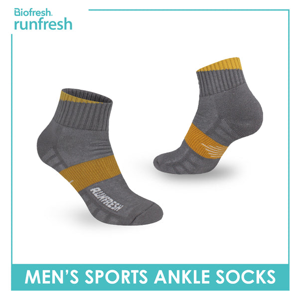 Biofresh Runfresh Men’s Cotton Thick Sports Ankle Socks 1 pair RRMS531