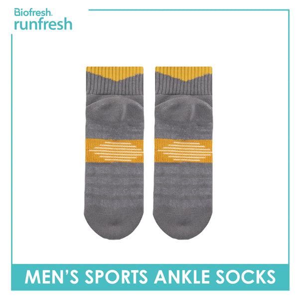 Biofresh Runfresh Men’s Cotton Thick Sports Ankle Socks 1 pair RRMS531