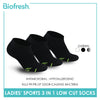 Biofresh Ladies’ Green Tea Sports Low Cut Socks 3 pairs in 1 pack RTLSKG1