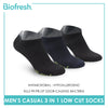 Biofresh Men’s Green Tea Lite Casual Low Cut Socks 3 pairs in 1 pack RTMCKG1