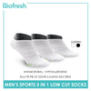 Biofresh Men’s Green Tea Sports Low Cut Socks 3 pairs in 1 pack RTML-220