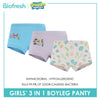 Biofresh | SpongeBob Girl's Antimicrobial Cotton Boyleg Panty 3 pieces in a pack SBGPBG511
