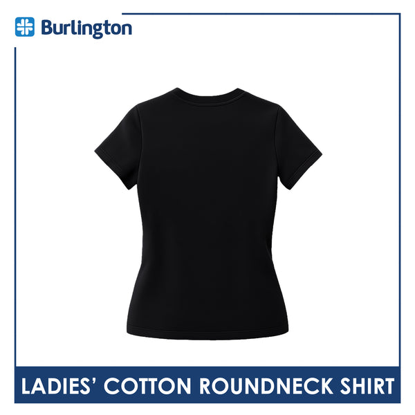 Burlington Ladies' Cotton Bearlington Collection Roundneck Shirt 1pc TBLDSR1