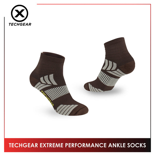 Burlington Men’s Techgear Extreme Performance Ankle Socks 1 pair TGMK531