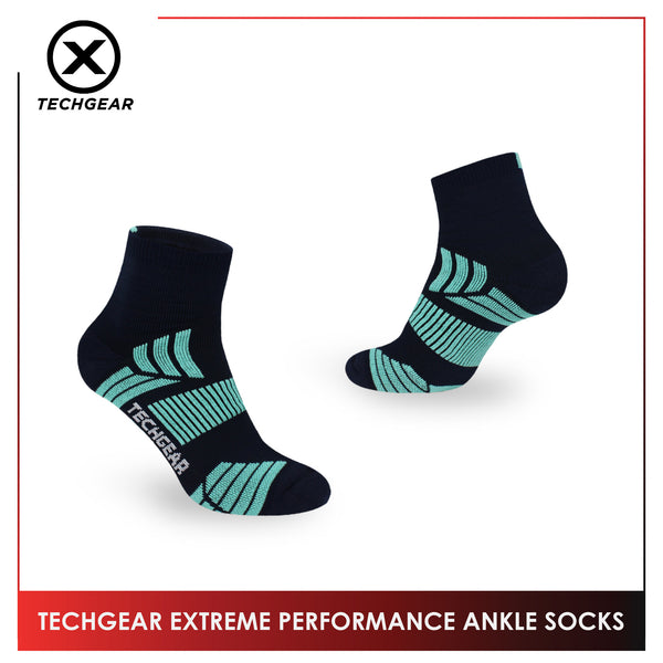 Burlington Men’s Techgear Extreme Performance Ankle Socks 1 pair TGMK531