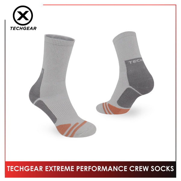 Burlington Men’s Techgear Extreme Performance Crew Socks 1 pair TGMK532