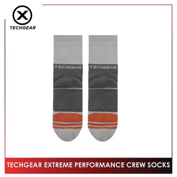 Burlington Men’s Techgear Extreme Performance Crew Socks 1 pair TGMK532