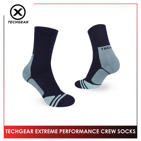 Burlington Men’s Techgear Extreme Performance Crew Socks 1 pair TGMK532