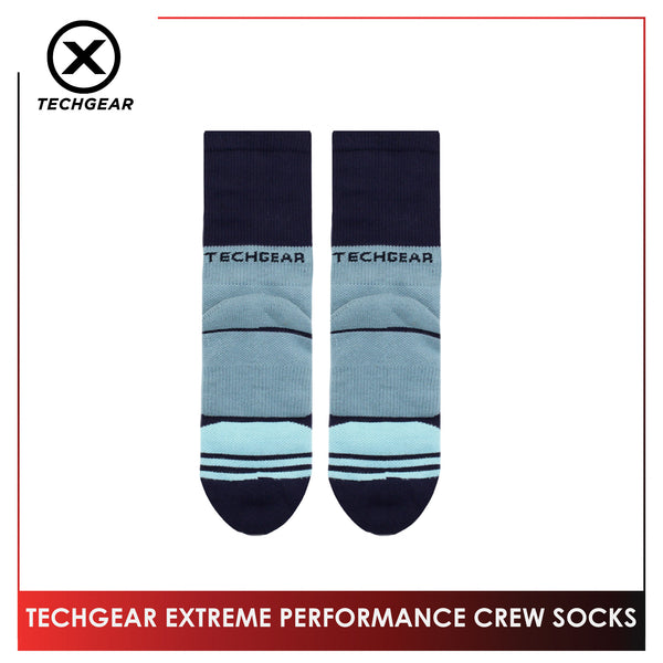 Burlington Men’s Techgear Extreme Performance Crew Socks 1 pair TGMK532