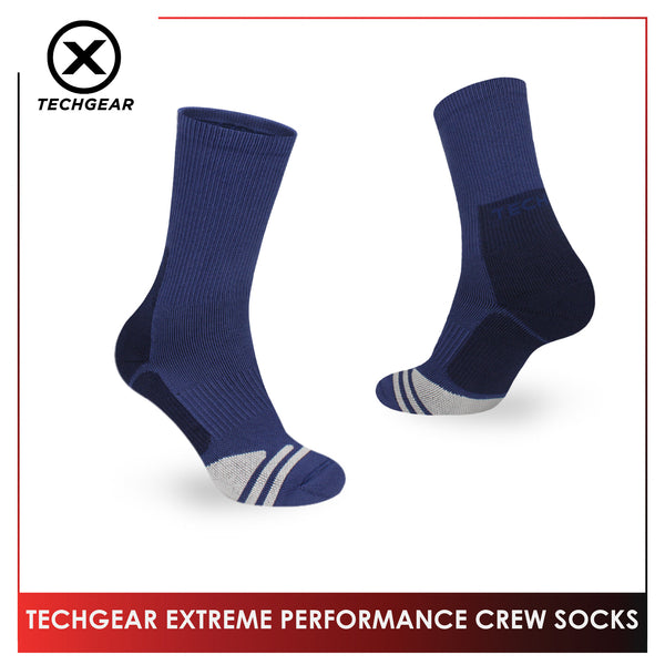 Burlington Men’s Techgear Extreme Performance Crew Socks 1 pair TGMK532