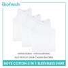 Biofresh Boy's Antimicrobial Cotton Sleeveless Shirt 3 Pieces in a pack UBCSSG1
