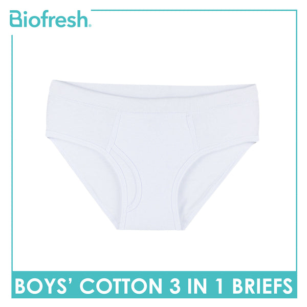Biofresh Boys' Antimicrobial Cotton Brief 3 pieces in a pack UCBCG18