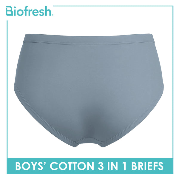 Biofresh Boys' Antimicrobial Cotton Brief 3 pieces in a pack UCBCG522