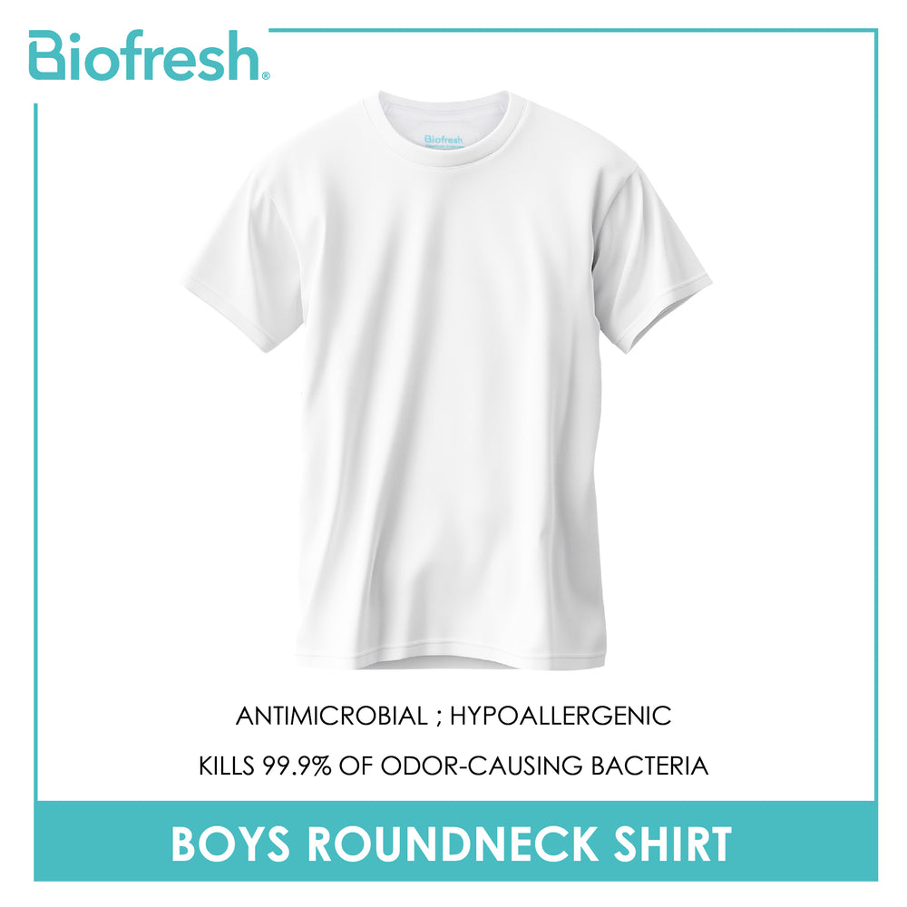 Biofresh Boy's Antimicrobial Cotton Roundneck Shirt 1 piece UCSR4