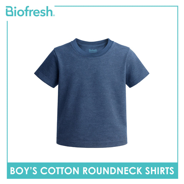 Biofresh Boy's Antimicrobial Cotton Roundneck Shirt 1 piece UCSR521