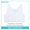 Biofresh Girls' Antimicrobial Sports Bra 1 piece UGBR01