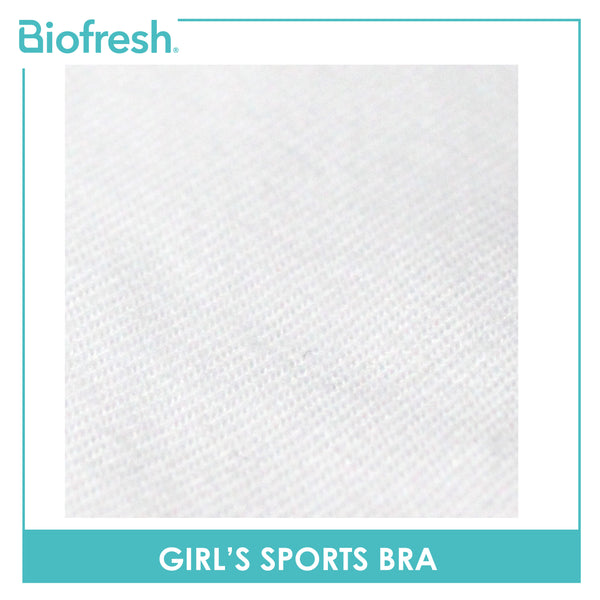 Biofresh Girls' Antimicrobial Sports Bra 1 piece UGBR01