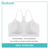 Biofresh Girls' Antimicrobial Sports Bra 1 piece UGBR03