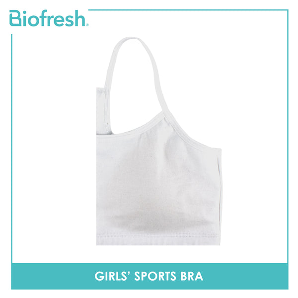 Biofresh Girls' Antimicrobial Sports Bra 1 piece UGBR03