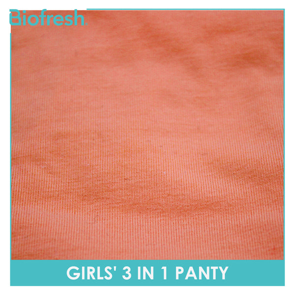 Biofresh Girls' Antimicrobial Cotton Panty 3 pieces in a pack UGPKG20