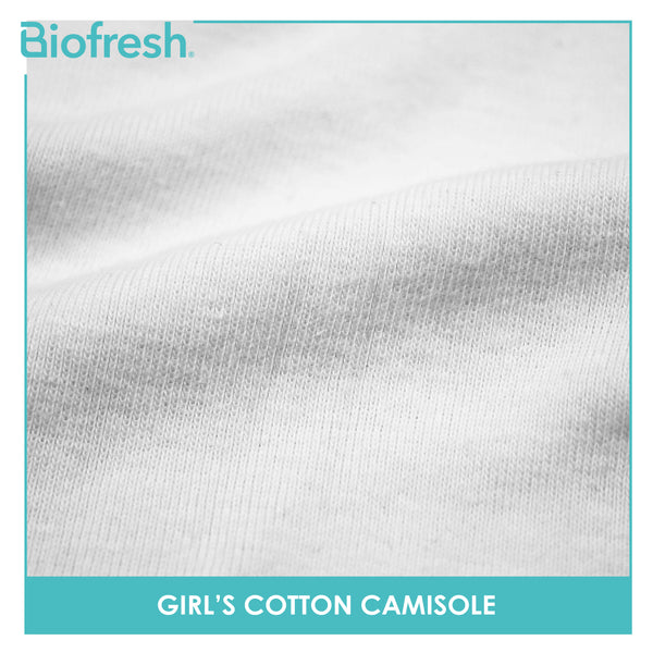 Biofresh Girls' Antimicrobial Cotton Camisole 3 pieces UGSCG1