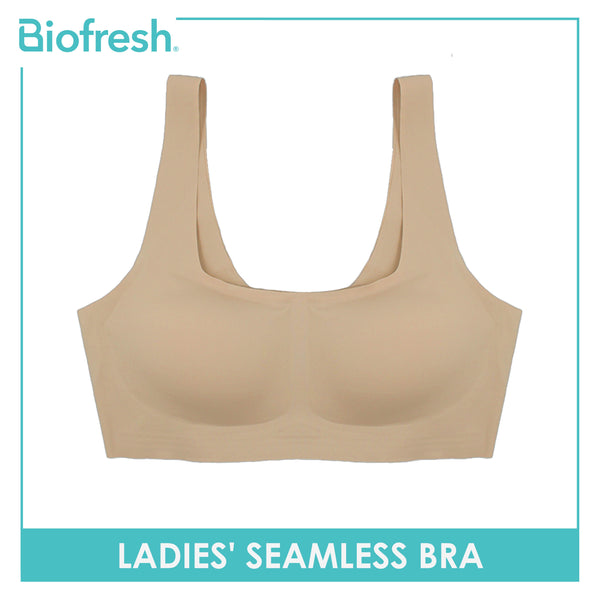 Biofresh Ladies' Antimicrobial Seamless Bra 1 piece ULBR3201