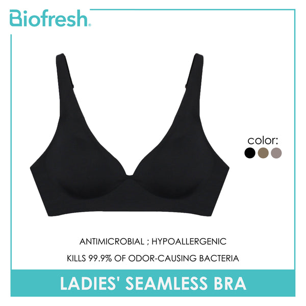 Biofresh Ladies' Antimicrobial Seamless Bra 1 piece ULBR3202